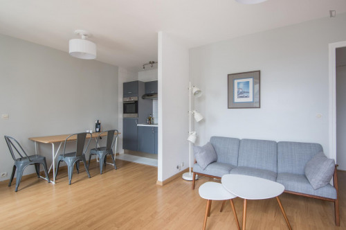Bright 1-bedroom apartment near Sevres - Babylone metro station