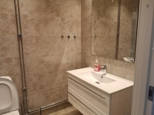 Snug studio next to Täby Kyrkby train station