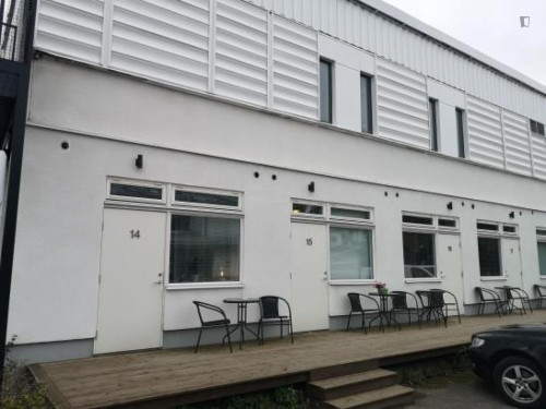 Snug studio next to Täby Kyrkby train station
