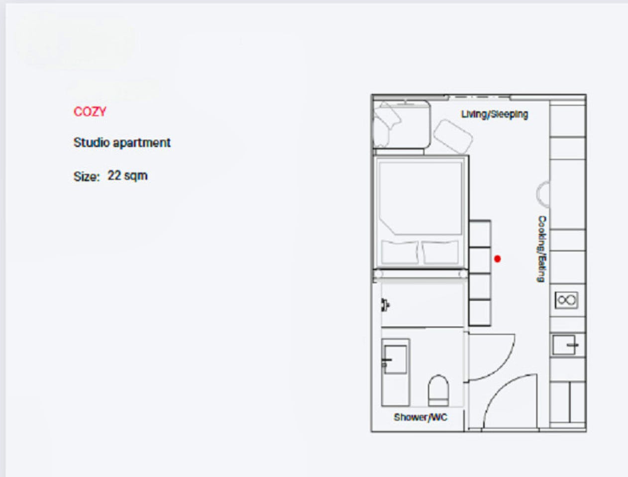  Cosy Studio  -  Stylish apartment near Cham Lorzenpark Bus Stop  - Gallery -  3