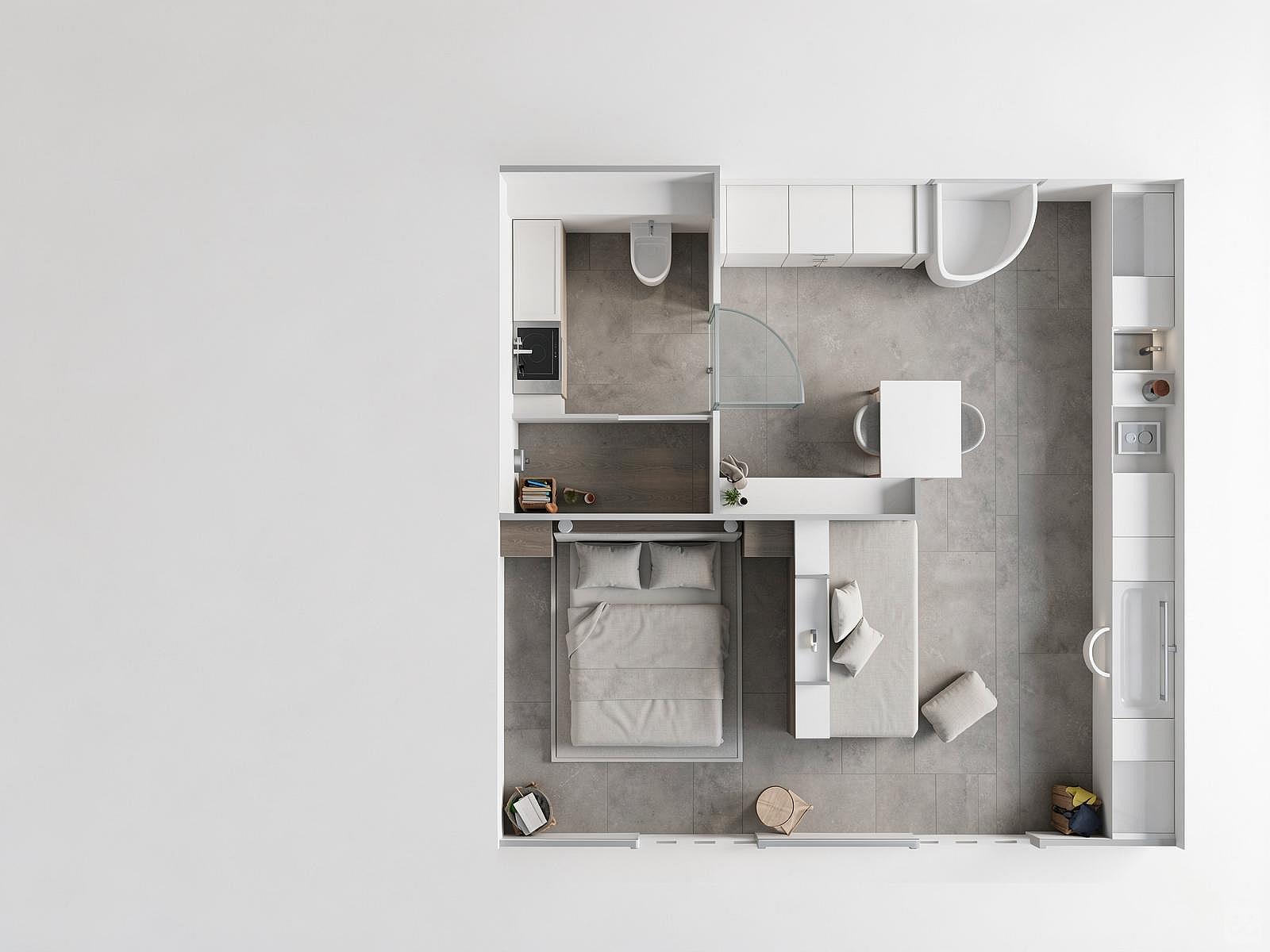  Spacy Studio  -  Stylish apartment near Cham Lorzenpark Bus Stop  - Gallery -  34