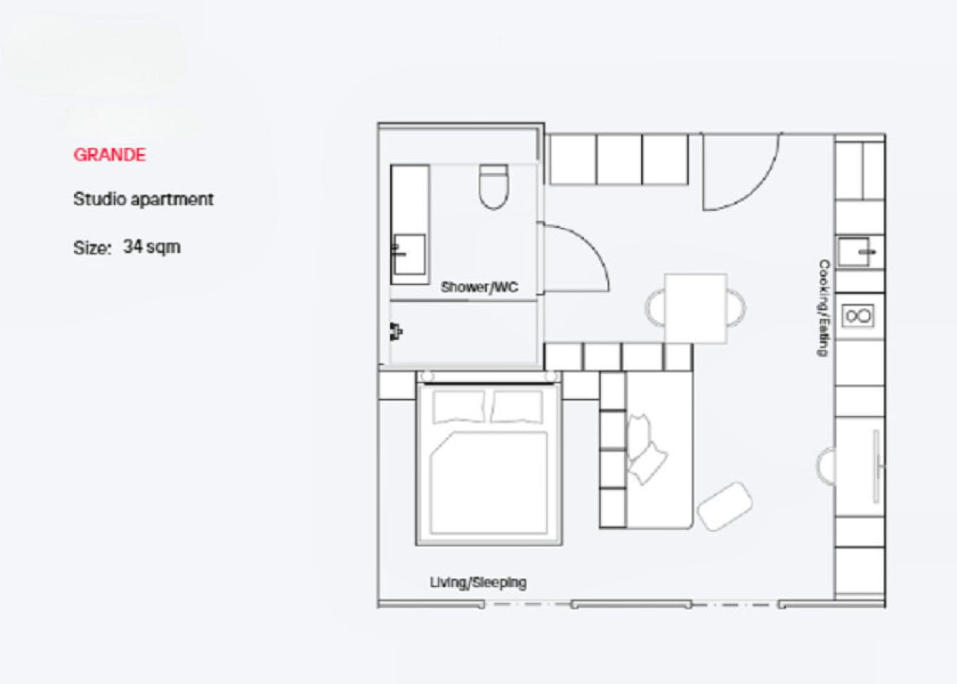  Spacy Studio  -  Stylish apartment near Cham Lorzenpark Bus Stop  - Gallery -  2