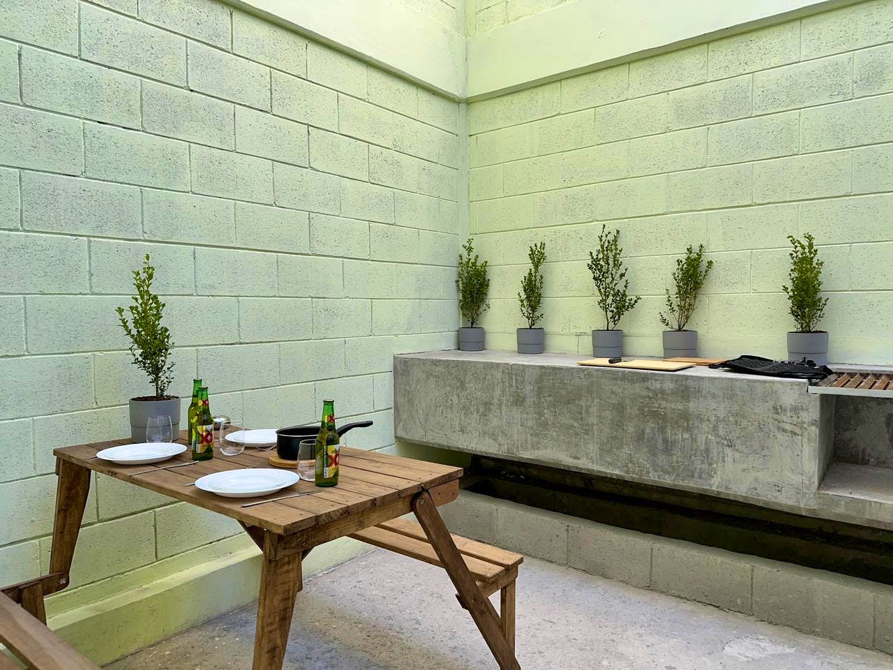Private Room With Patio - 16