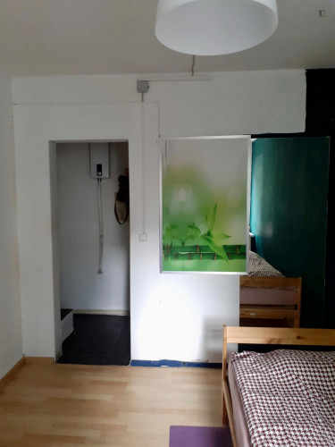 Single room in 8-bedroom apartment