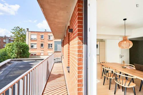 Luminous Double Bedroom Apartment in Brussels - Gallery - 10