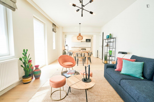Luminous Double Bedroom Apartment in Brussels - Gallery - 15