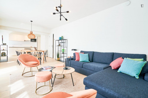 Luminous Double Bedroom Apartment in Brussels - Gallery - 16