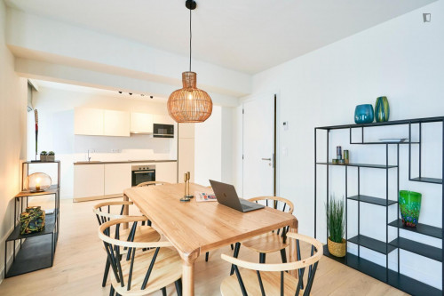 Luminous Double Bedroom Apartment in Brussels - Gallery - 8