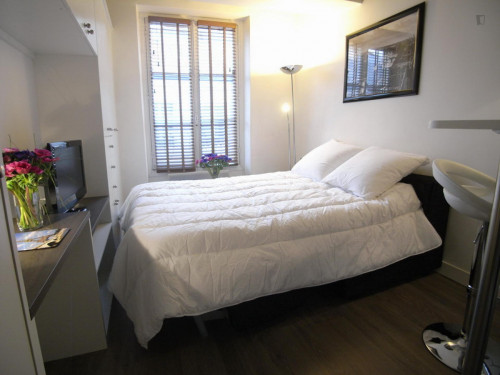 Lively studio near Conservatoire des Arts et Métiers