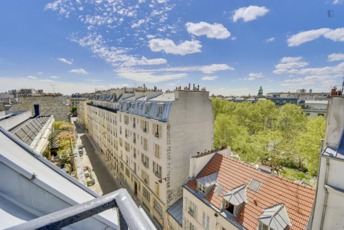 Wonderful studio with balcony, République - Gallery - 10