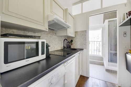 Wonderful studio with balcony, République - Gallery - 8