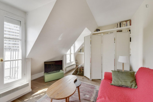 Wonderful studio with balcony, République - Gallery - 6