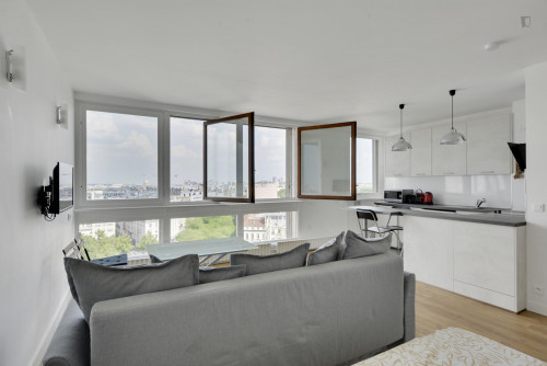 Alcove studio in Montparnasse, Double bed  - Gallery -  5