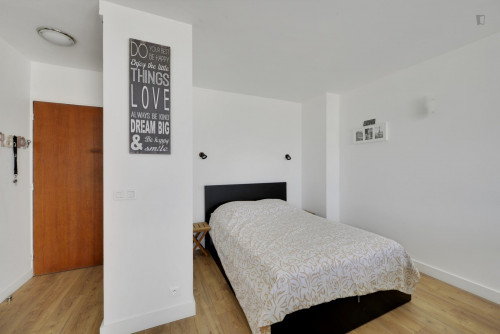 Alcove studio in Montparnasse, Double bed  - Gallery -  2