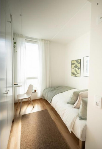Neat Single Bedroom at Barkarby zone