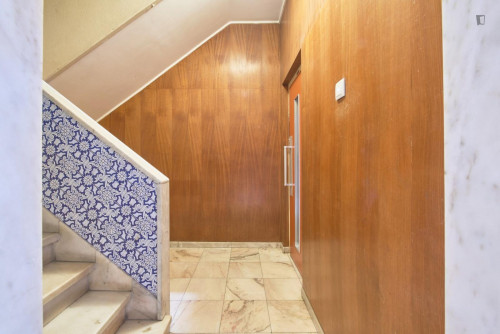 Great looking single bedroom in a property with balcony