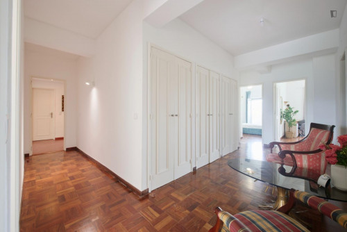 Great looking single bedroom in a property with balcony