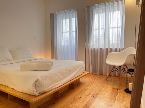 Double bedroom, with private bathroom and balcony