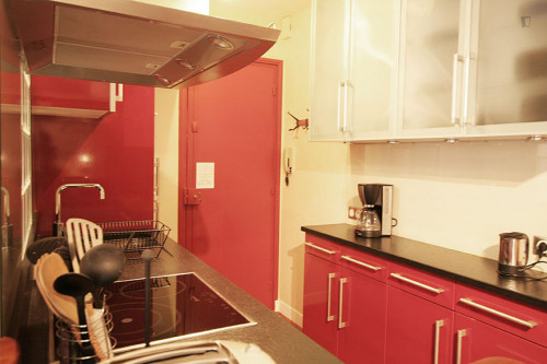 Glamorous 1-bedroom apartment near Place de la Bastille