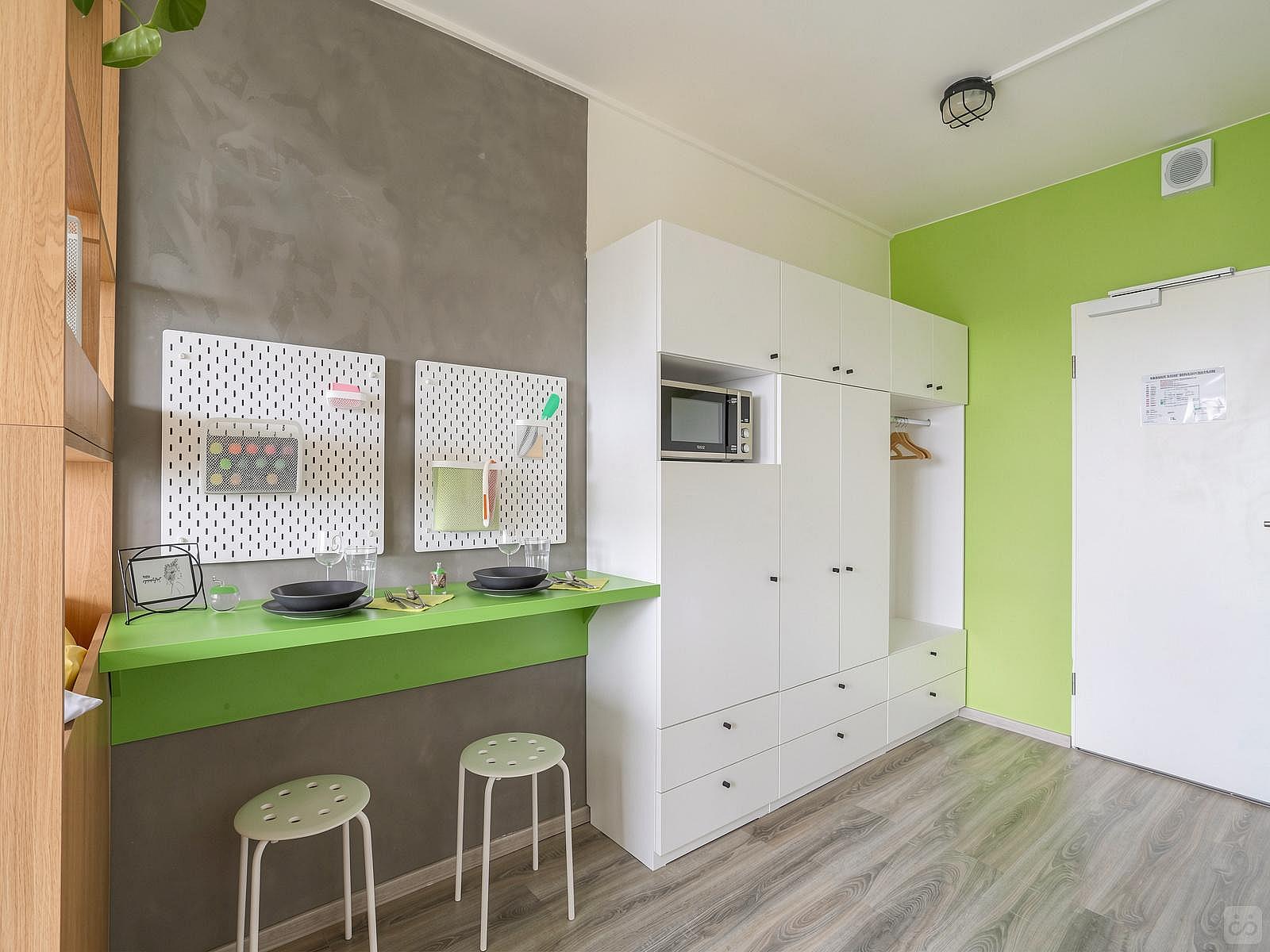  Bed In A 2-Bed Gender Separated Room  -  Modern apartment 5 minutes from the Střížkov Metro Station on Line C  - Gallery -  4