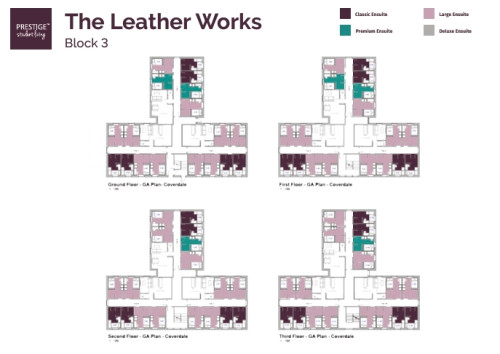 The Leather Works - Floorplans