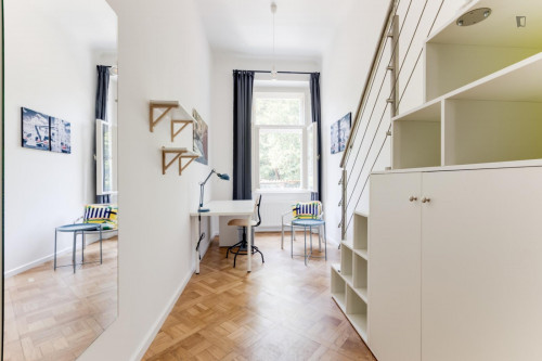 Inviting double bedroom in Malá Strana