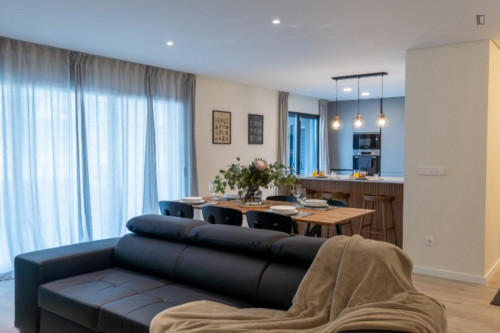 3-bedroom apartment, with outdoor area