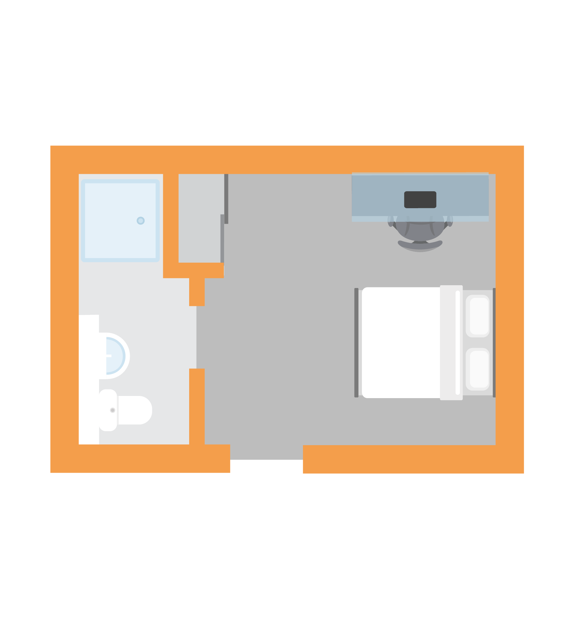  Gold En-Suite  -  The Paper Works  - Gallery -  2