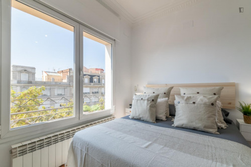 Marvellous double bedroom in the Sarrià - Sant Gervasi dsitrict