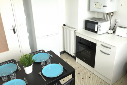 Charming double bedroom near Université de Nantes Campus Tertre