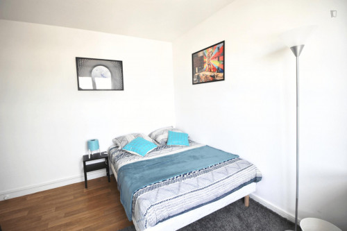 Inviting double bedroom in Saint Blaise