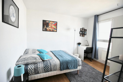 Inviting double bedroom in Saint Blaise