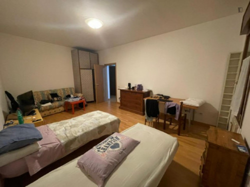 Spacious Twin Bedroom well connected to Università degli Studi di Padova