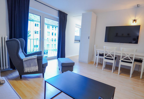 Modern and welcoming studio in Pantaleons-Viertel