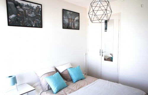 Marvellous double bedroom near the Barrière de Paris metro