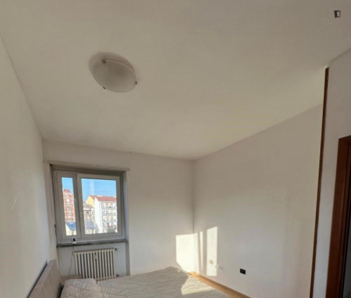Agreeable Single Bedroom well connected to Torino Porta Susa station