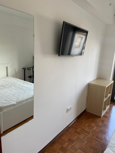 Homely double bedroom with a balcony, near Universidade de Coimbra