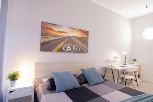 Cool double bedroom near Campo Marzio