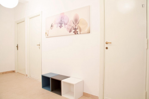 Nice double bedroom near Tevere river bank