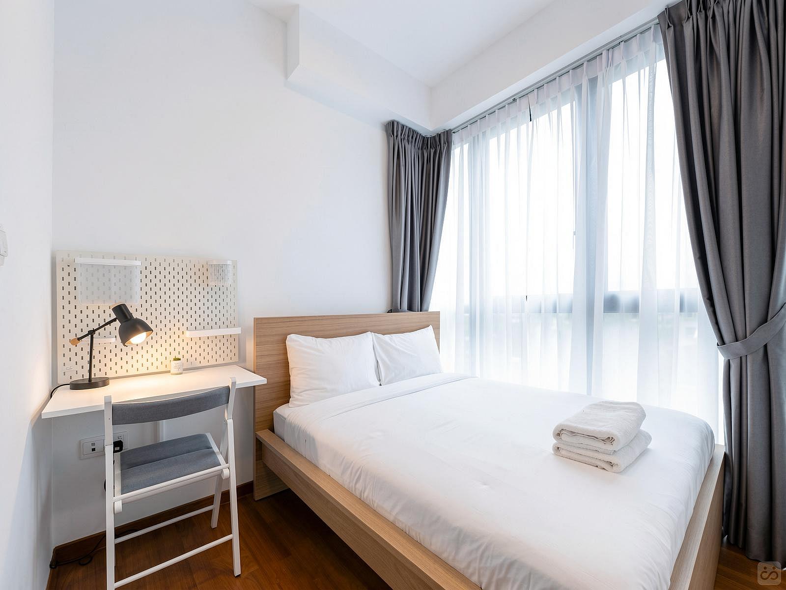 Master Bedroom - Stunning apartment near Aft Chen Li Presby Ch Bus Stop - Gallery - 26