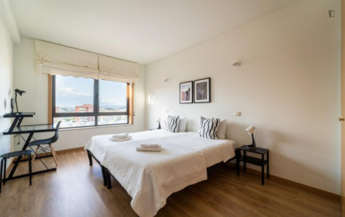 Appealing double bedroom in Nogueira Fraião e Lamaçães