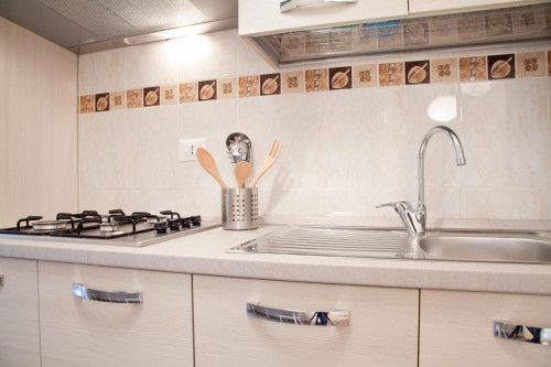 Bright double bedroom near Tevere river bank - Gallery - 11
