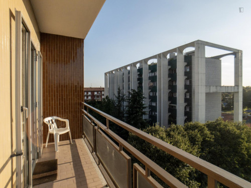 Spacious double bedroom close to Sesto Rondò metro station - Gallery - 6