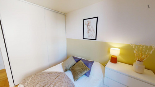Lovely double bedroom near the Place de la République