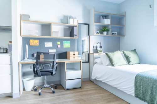 Bed in shared studio not far from Plaza de España - Gallery - 6