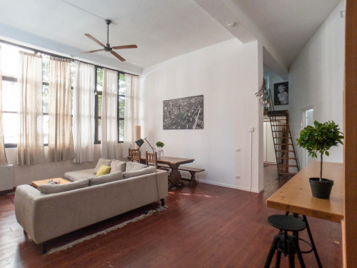 Homy single bedroom in an amazing loft near Porta Romana - Gallery - 8