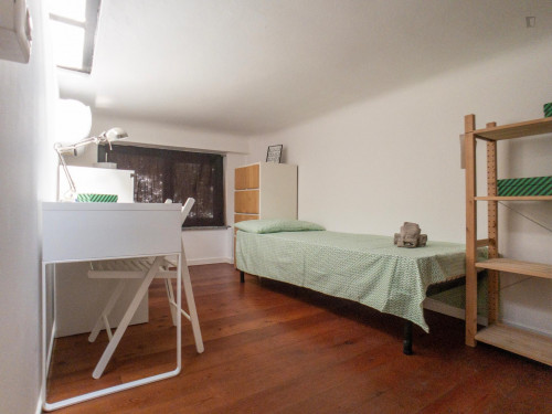 Homy single bedroom in an amazing loft near Porta Romana