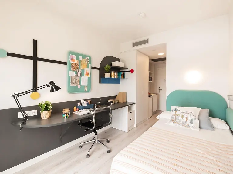  Single With Kitchen  -  Aleu University Residence  - Gallery -  1