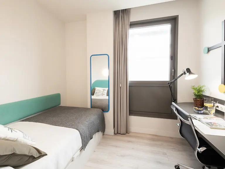  Single With Shared Bathroom & Kitchen  -  Aleu University Residence  - Gallery -  1
