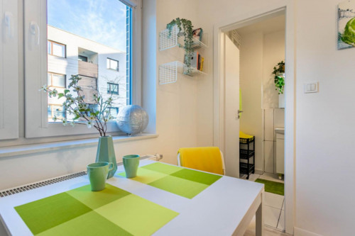 Studio flat 25 minutes to Warsaw's center, District Praga Poludnie